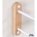 Porte serviette salle de bain blanc