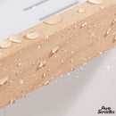 Porte serviette salle de bain blanc