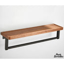 Porte serviette salle de bain bois