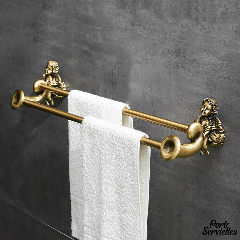 Porte serviette salle de bain design