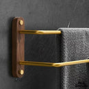 Porte serviette salle de bain mural