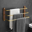 Porte serviette salle de bain mural