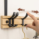 Porte serviette sur porte