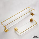 Porte serviette transparent