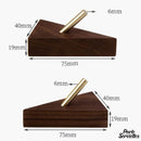 Porte serviette triangle