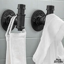 Porte serviette tuyau industriel