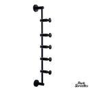 Porte serviette vertical noir