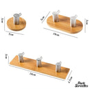 Porte serviettes bambou