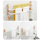 Porte serviettes blanc