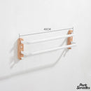 Porte serviettes blanc