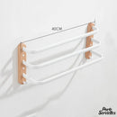 Porte serviettes blanc