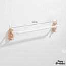 Porte serviettes blanc