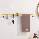 Porte serviettes coulissant