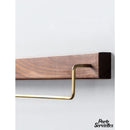 porte serviettes en bois