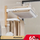 Porte serviettes mural blanc