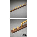 Porte serviettes mural bois