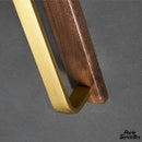 Porte serviettes mural bois